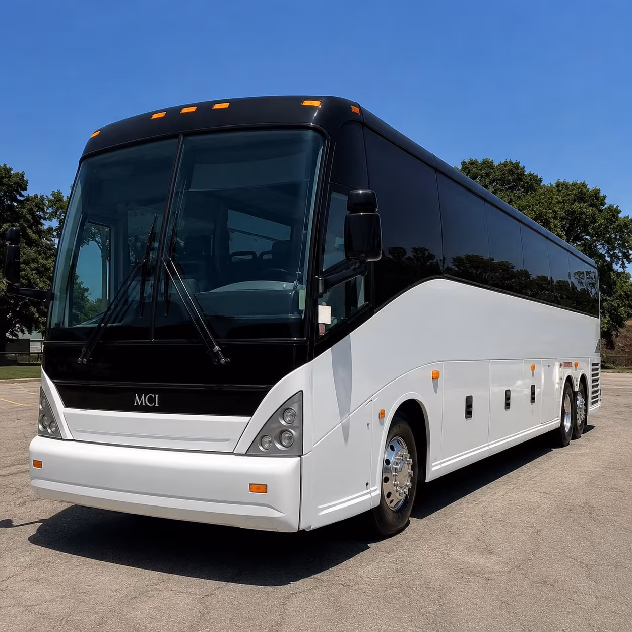 40-56 Passenger Charter Bus Exterior