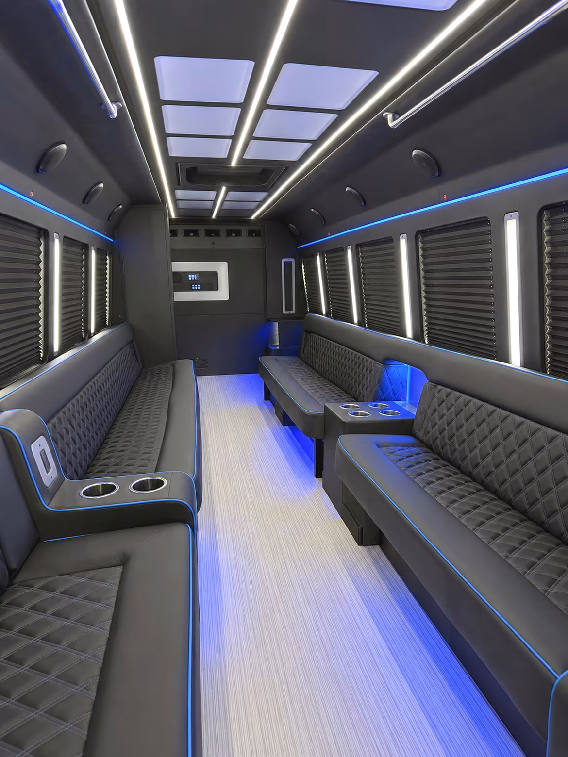Fort Lauderdale Bachelor & Bachelorette Transportation party bus interior