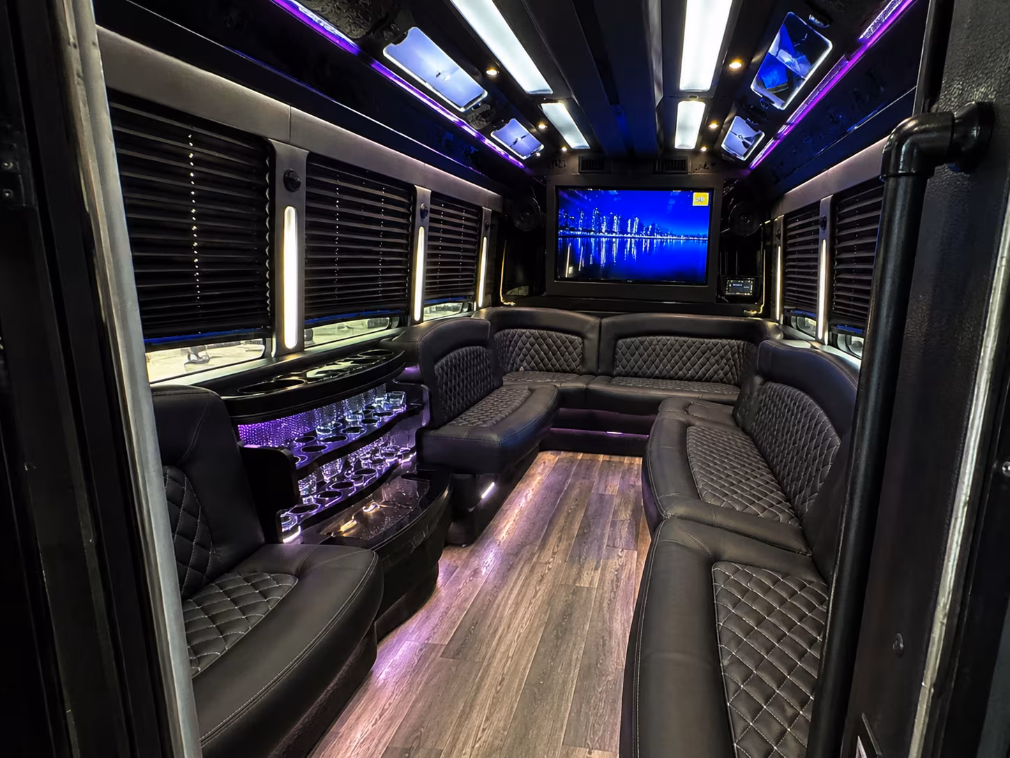 Fort Lauderdale Bachelor & Bachelorette Transportation party bus exterior