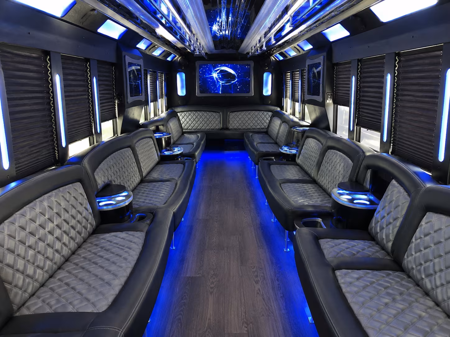 Fort Lauderdale Bachelor & Bachelorette Transportation onboard seating