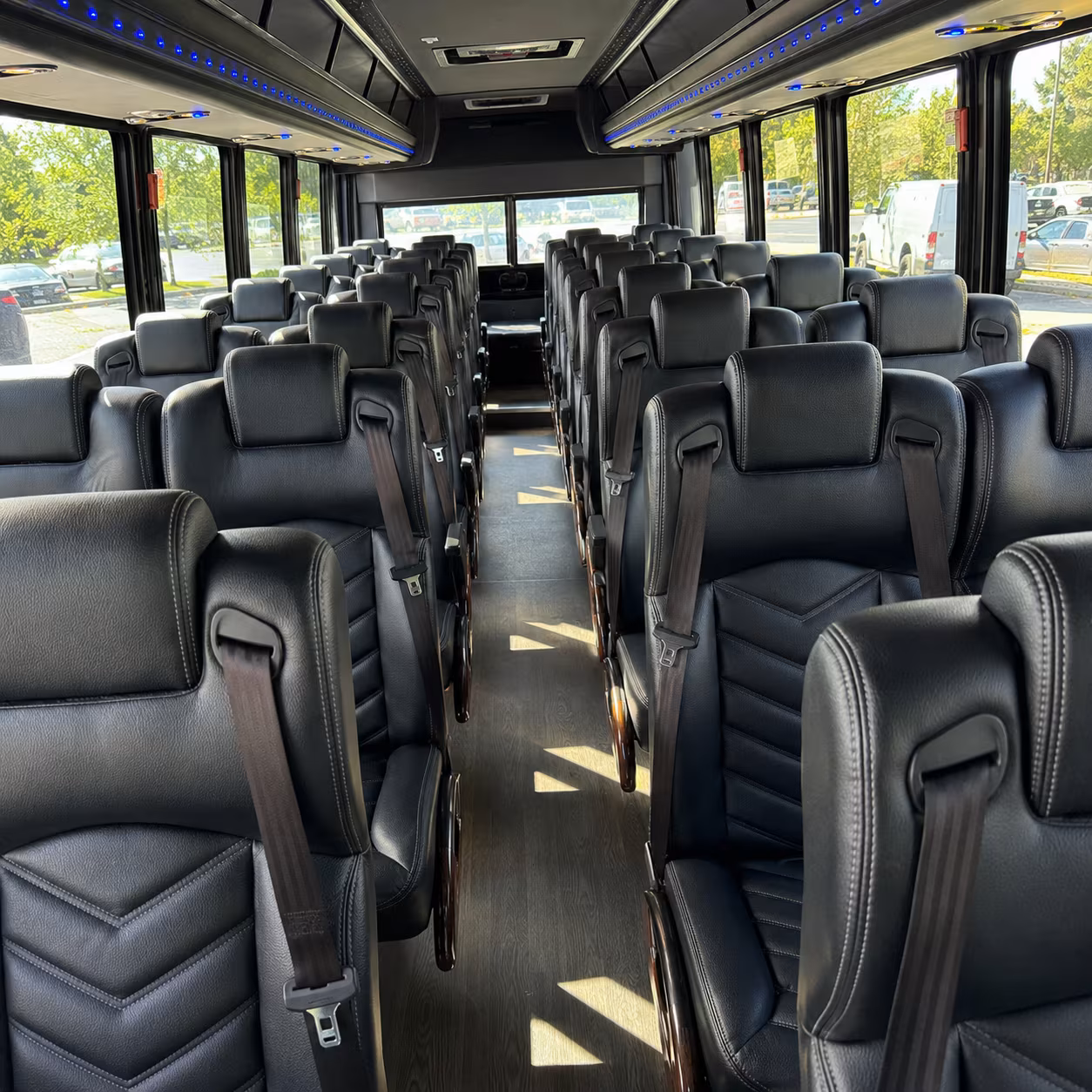 Fort Lauderdale Corporate Transportation party bus exterior
