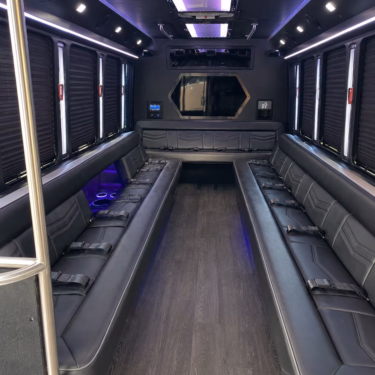 Fort Lauderdale Private Event Transportation party bus exterior
