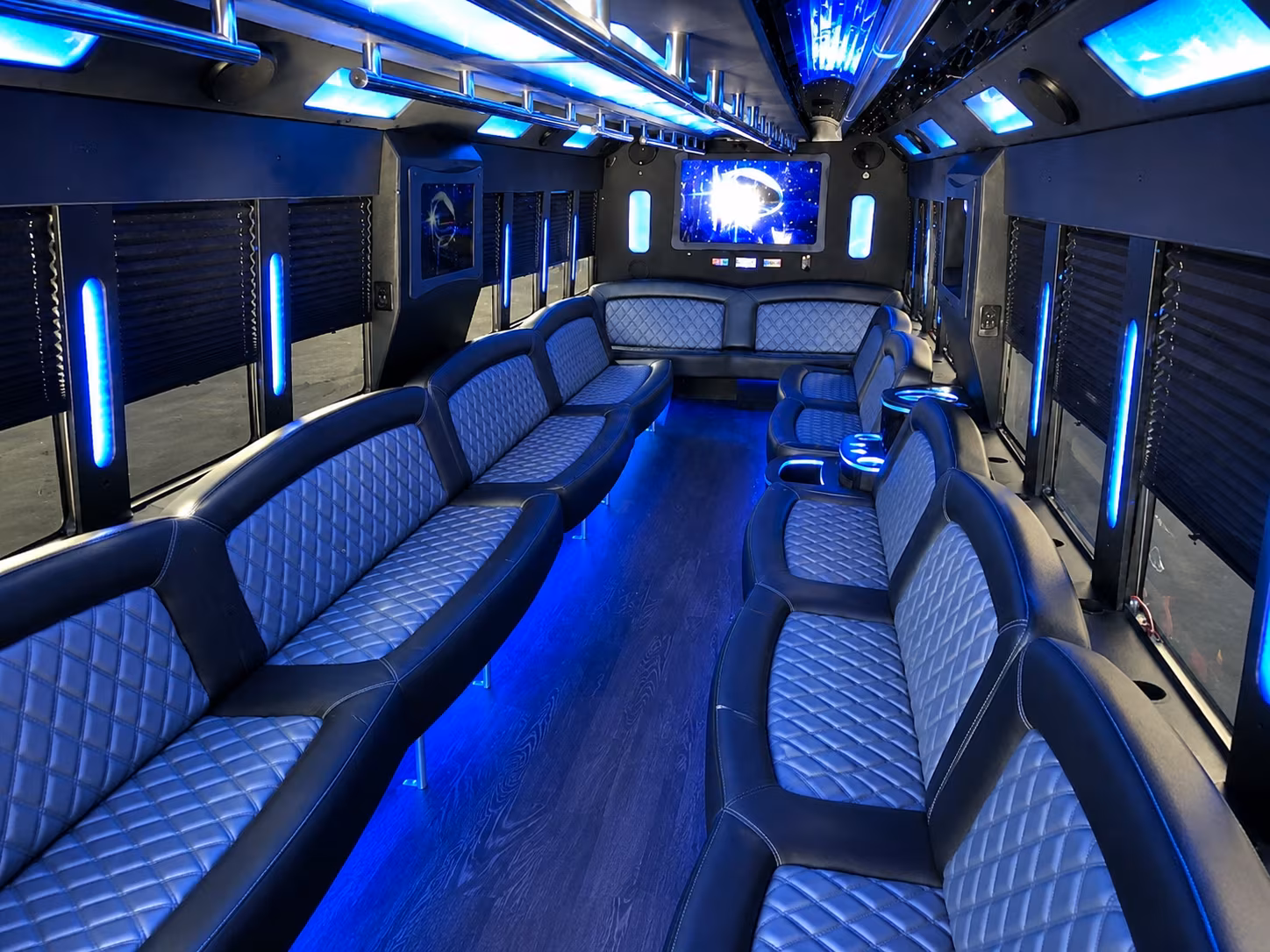 Fort Lauderdale Private Event Transportation onboard seating
