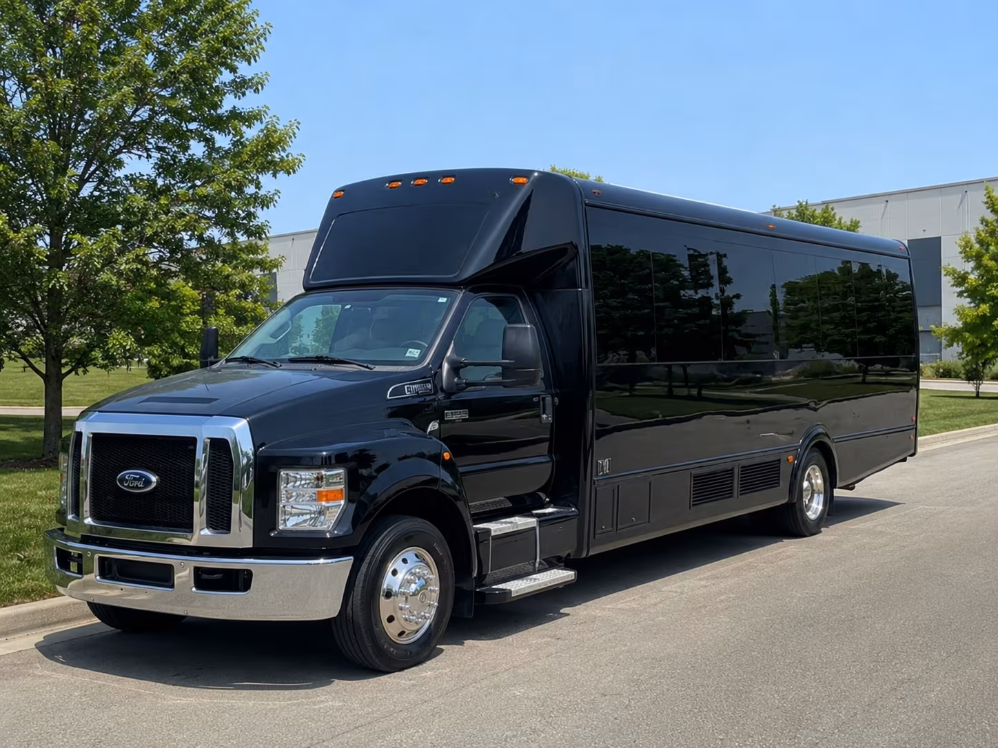Fort Lauderdale Private Event Transportation party bus exterior