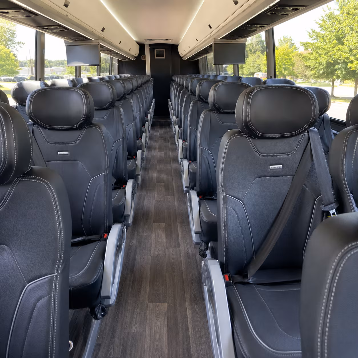 Fort Lauderdale School Event Transportation onboard seating