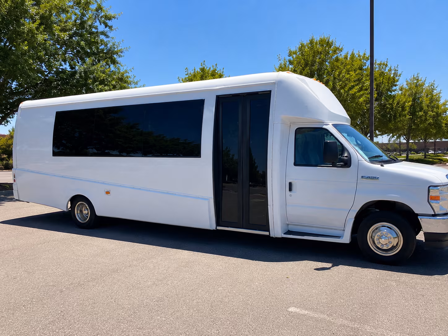 Fort Lauderdale Sporting Event Transportation party bus exterior