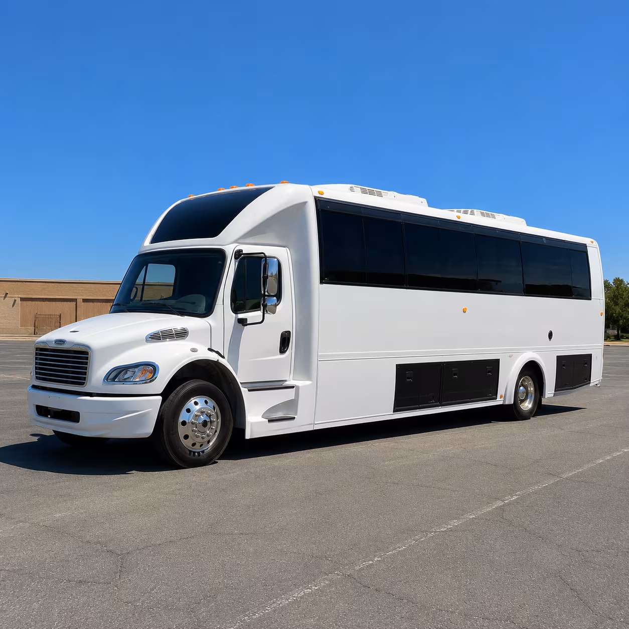 Fort Lauderdale Sporting Event Transportation party bus exterior